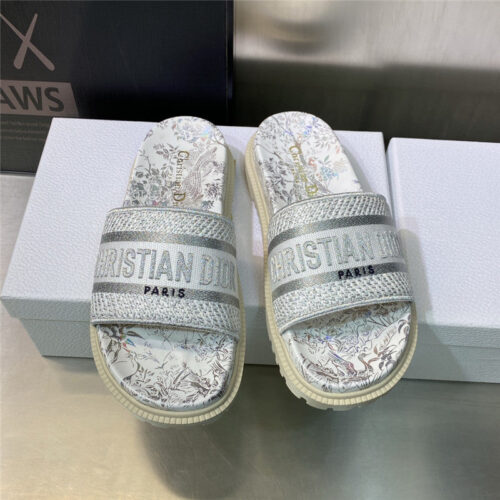 High Quality Luxury Dior Platform Jelly Color Womens Sandals – Style 76774 product detail