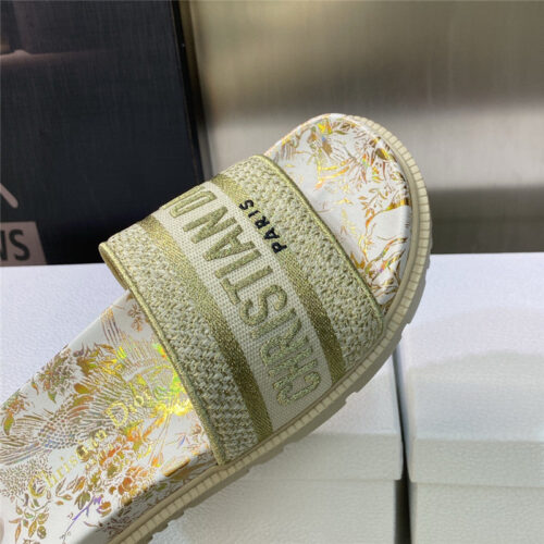 High Quality Luxury Dior Platform Jelly Color Womens Sandals product detail