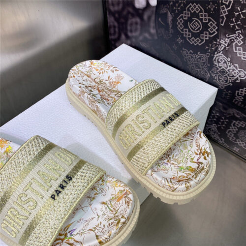 High Quality Luxury Dior Platform Jelly Color Womens Sandals product detail