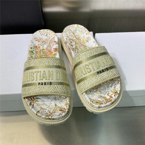 High Quality Luxury Dior Platform Jelly Color Womens Sandals product detail