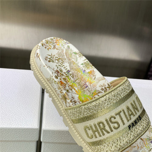 High Quality Luxury Dior Platform Jelly Color Womens Sandals product detail