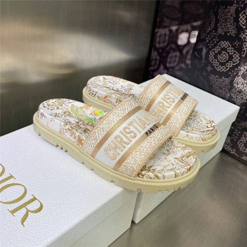 High Quality Luxury Dior Platform Jelly Color Womens Sandals – Style 67750