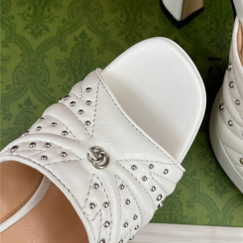 High Quality Luxury Gucci Platform Rivets High Heels product detail