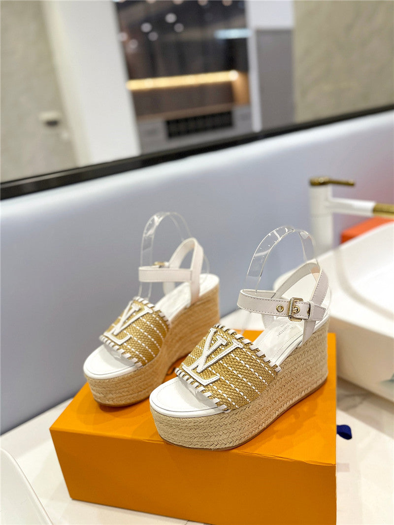 High Quality Luxury Louis Vuitton Platform Sandals – Style 78435 product detail