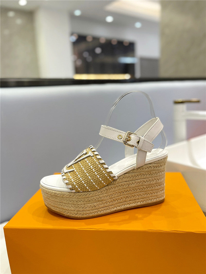 High Quality Luxury Louis Vuitton Platform Sandals – Style 78435 product detail