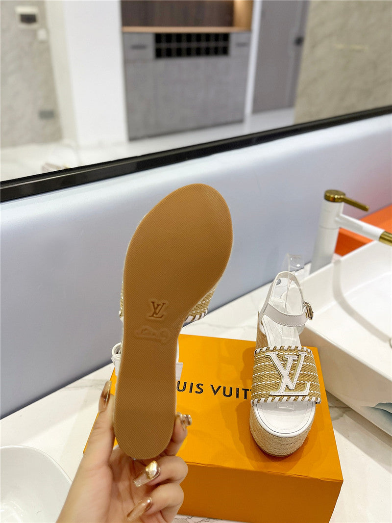 High Quality Luxury Louis Vuitton Platform Sandals – Style 78435 product detail