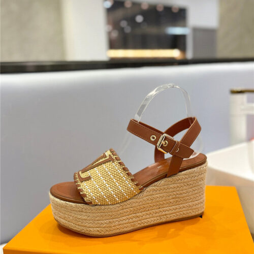 High Quality Luxury Louis Vuitton Platform Sandals product detail