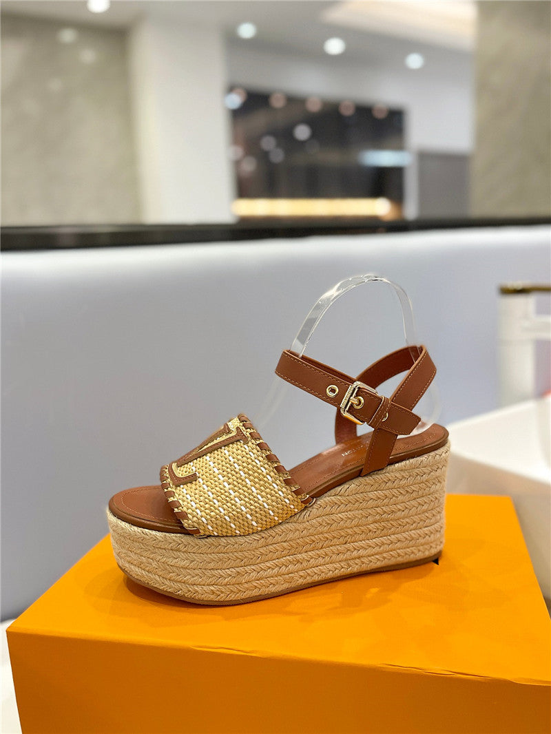 High Quality Luxury Louis Vuitton Platform Sandals product detail