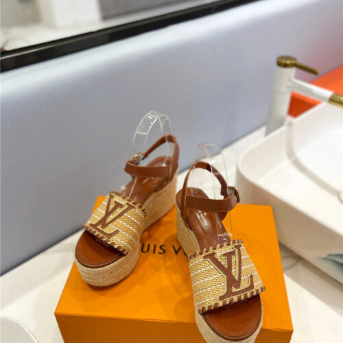 High Quality Luxury Louis Vuitton Platform Sandals product detail