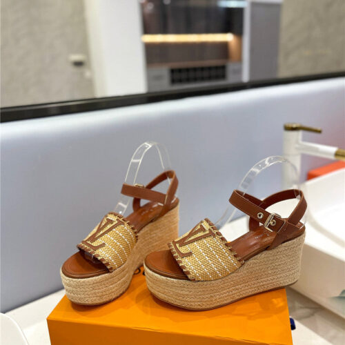 High Quality Luxury Louis Vuitton Platform Sandals product detail