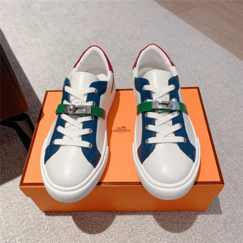 High Quality Luxury Hermes British Retro Design White Shoes – Style 41187 product detail