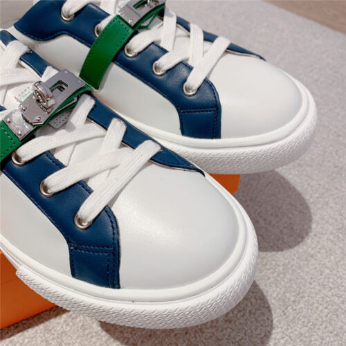 High Quality Luxury Hermes British Retro Design White Shoes – Style 41187 product detail
