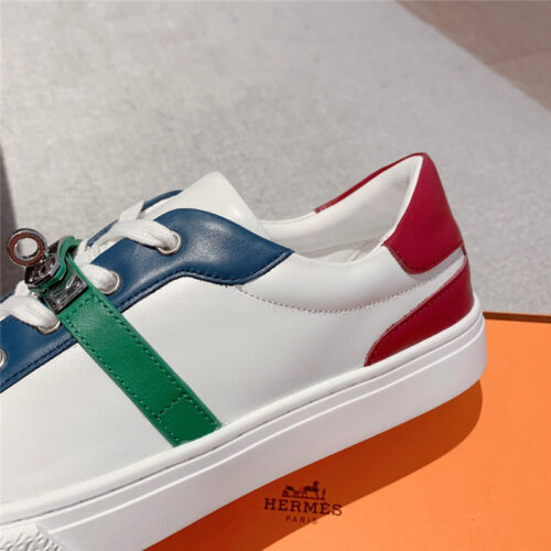 High Quality Luxury Hermes British Retro Design White Shoes – Style 41187 product detail