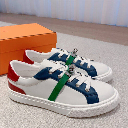 High Quality Luxury Hermes British Retro Design White Shoes – Style 41187 product detail