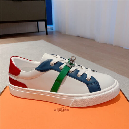 High Quality Luxury Hermes British Retro Design White Shoes – Style 41187 product detail