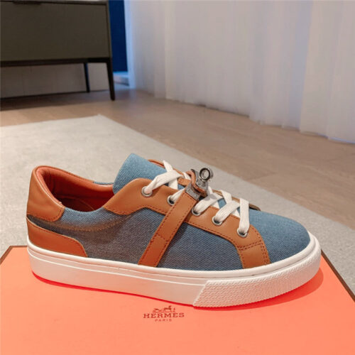 High Quality Luxury Hermes British Retro Design White Shoes – Style 39491 product detail