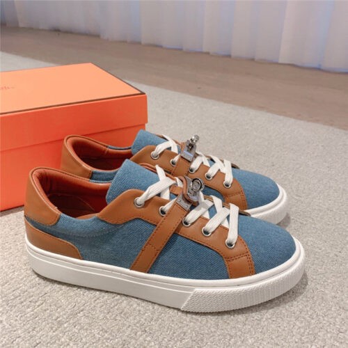 High Quality Luxury Hermes British Retro Design White Shoes – Style 39491 product detail