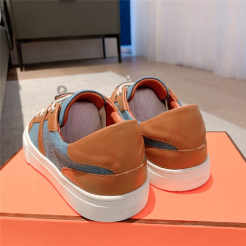 High Quality Luxury Hermes British Retro Design White Shoes – Style 39491 product detail