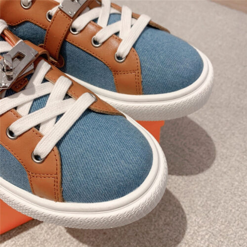 High Quality Luxury Hermes British Retro Design White Shoes – Style 39491 product detail