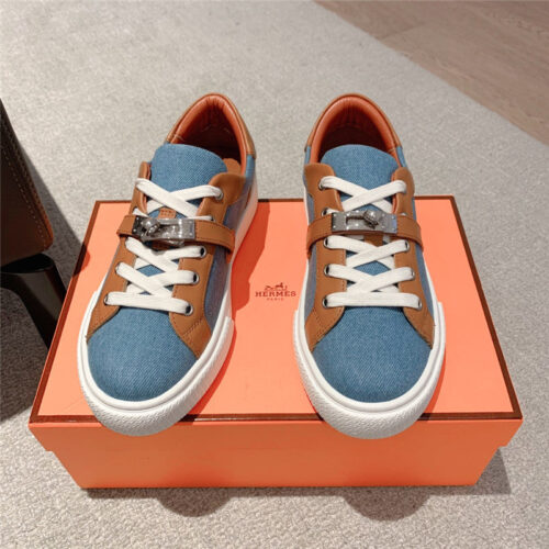 High Quality Luxury Hermes British Retro Design White Shoes – Style 39491 product detail