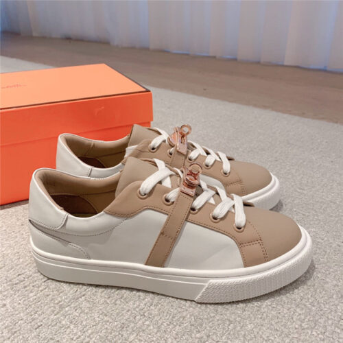 High Quality Luxury Hermes British Retro Design White Shoes – Style 72259 product detail