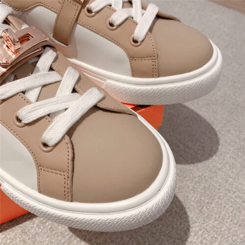 High Quality Luxury Hermes British Retro Design White Shoes – Style 72259 product detail