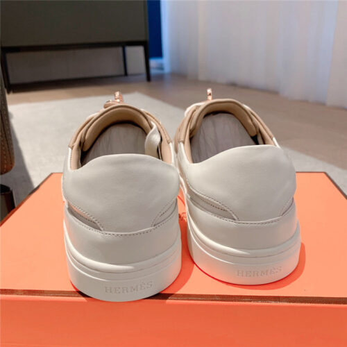 High Quality Luxury Hermes British Retro Design White Shoes – Style 72259 product detail