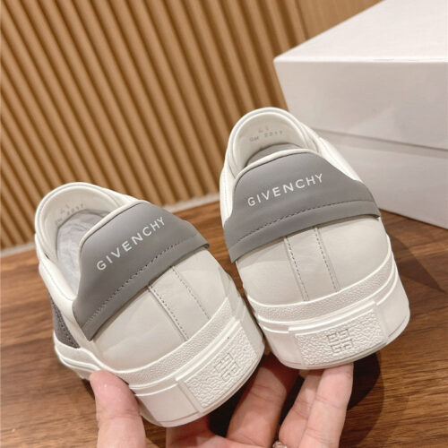 High Quality Luxury Givenchy Elastic Metal Buckle White Shoes – Style 95843 product detail