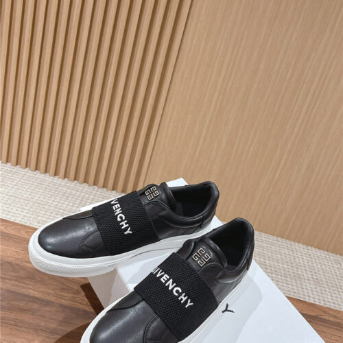 High Quality Luxury Givenchy Elastic Metal Buckle White Shoes product detail