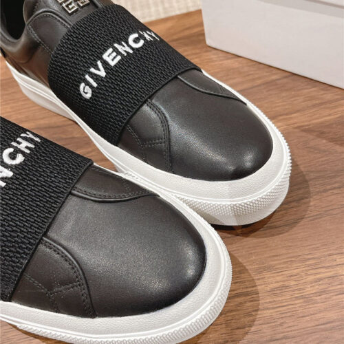 High Quality Luxury Givenchy Elastic Metal Buckle White Shoes product detail