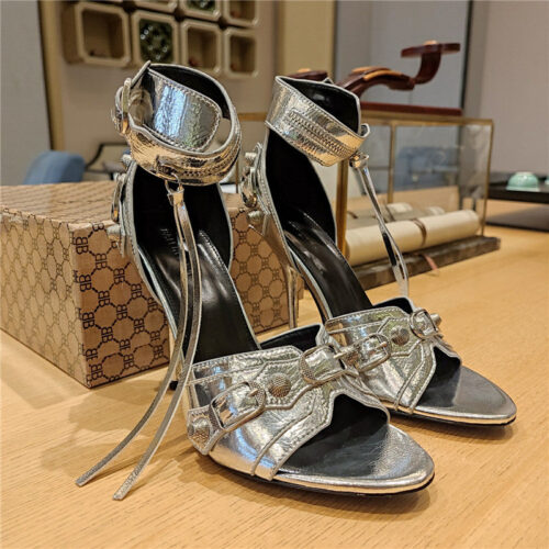 High Quality Luxury Balenciaga Studded Fishmouth Sandals – Style 82723