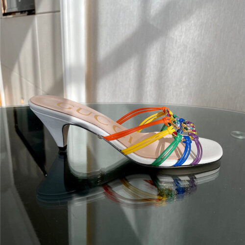 High Quality Luxury Gucci New Crystal Embellished Sandals And Slippers – Style 43059 product detail