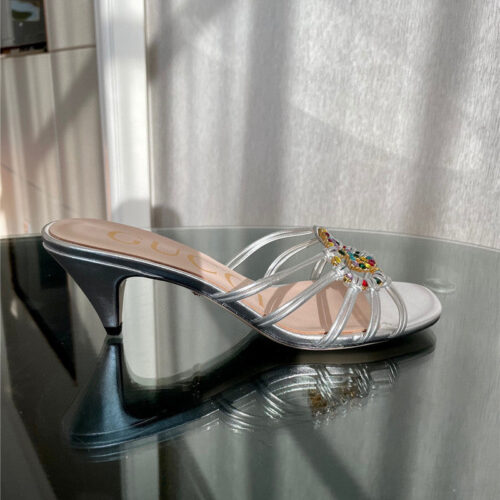 High Quality Luxury Gucci New Crystal Embellished Sandals And Slippers – Style 79219 product detail