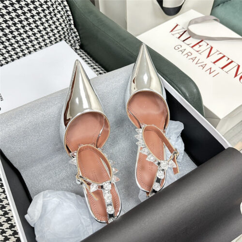 High Quality Luxury Amina Muaddi High Heel Sandals – Style 68163 product detail