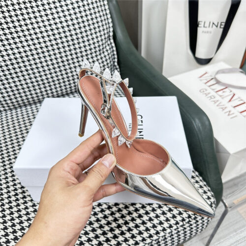 High Quality Luxury Amina Muaddi High Heel Sandals – Style 68163 product detail