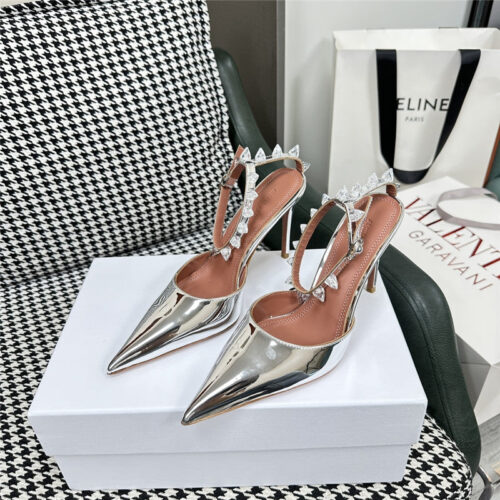 High Quality Luxury Amina Muaddi High Heel Sandals – Style 68163 alternate view