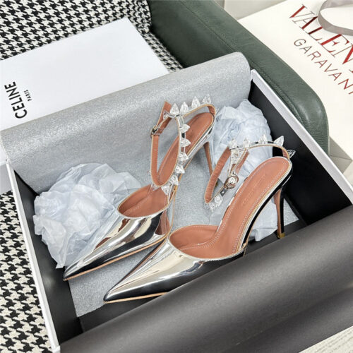 High Quality Luxury Amina Muaddi High Heel Sandals – Style 68163 product detail