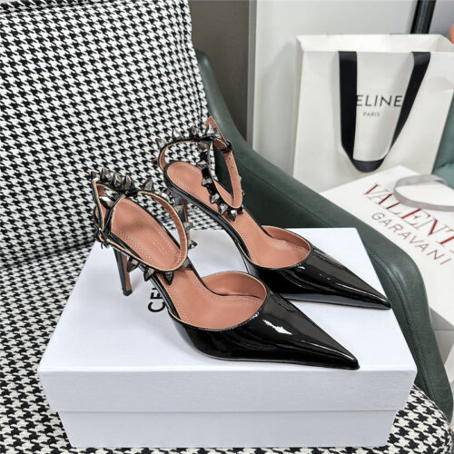 High Quality Luxury Amina Muaddi High Heel Sandals