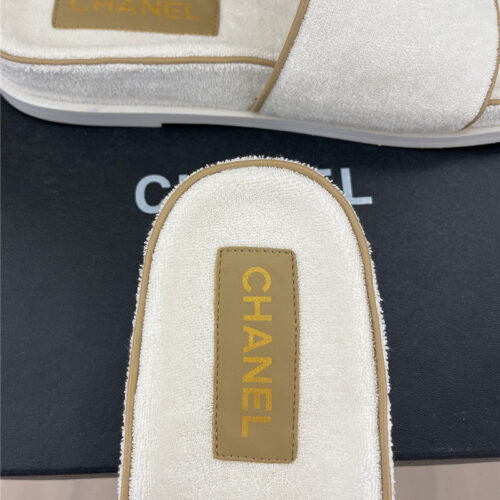 High Quality Luxury Chanel Rhombus Cc Logo Platform Slippers – Style 77126 product detail