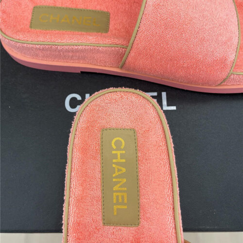 High Quality Luxury Chanel Rhombus Cc Logo Platform Slippers – Style 40966 product detail
