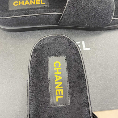 High Quality Luxury Chanel Rhombus Cc Logo Platform Slippers – Style 37574 product detail