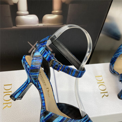 High Quality Luxury Dior Metal Buckle Platform Muller Womens Sandals – Style 12358 product detail