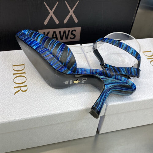 High Quality Luxury Dior Metal Buckle Platform Muller Womens Sandals – Style 12358 product detail
