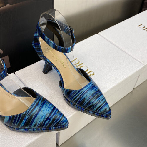 High Quality Luxury Dior Metal Buckle Platform Muller Womens Sandals – Style 12358 product detail