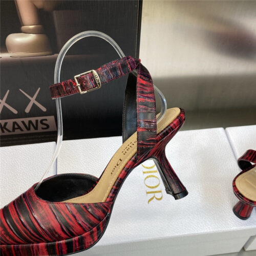 High Quality Luxury Dior Metal Buckle Platform Muller Womens Sandals – Style 19142 product detail