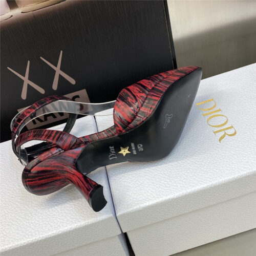 High Quality Luxury Dior Metal Buckle Platform Muller Womens Sandals – Style 19142 product detail