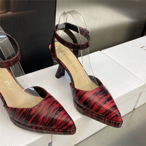 High Quality Luxury Dior Metal Buckle Platform Muller Womens Sandals – Style 19142 product detail