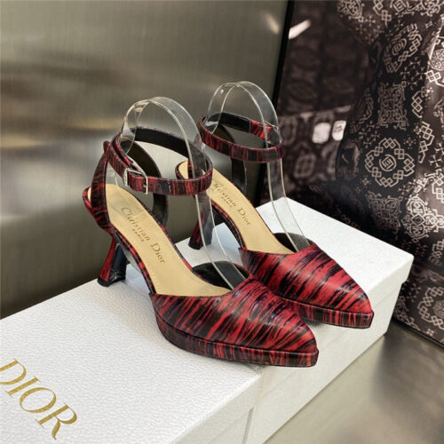 High Quality Luxury Dior Metal Buckle Platform Muller Womens Sandals – Style 19142