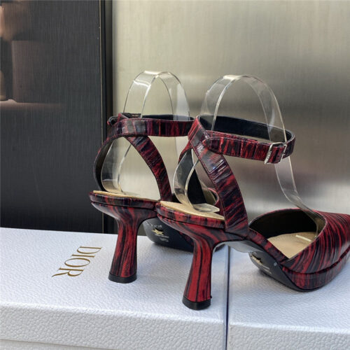 High Quality Luxury Dior Metal Buckle Platform Muller Womens Sandals – Style 19142 product detail