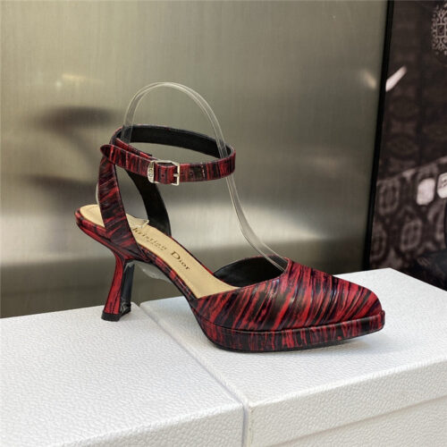 High Quality Luxury Dior Metal Buckle Platform Muller Womens Sandals – Style 19142 product detail